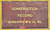 HMCo Construction Record Cover